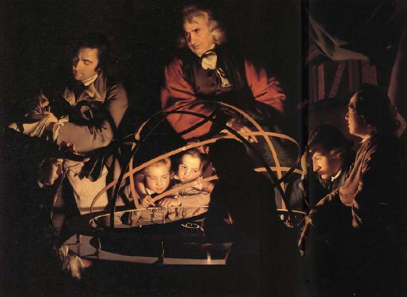 Joseph wright of derby A Philosopher giving a Lecture on the Orrery Germany oil painting art